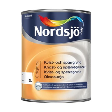 Nordsjö GRUNDFÄRG ORIGINAL KVIST&SPÄRR GRUND NORDSJÖ INOMHUS 1L