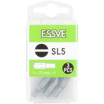 ESSVE BITS SL5 25MM 3ST