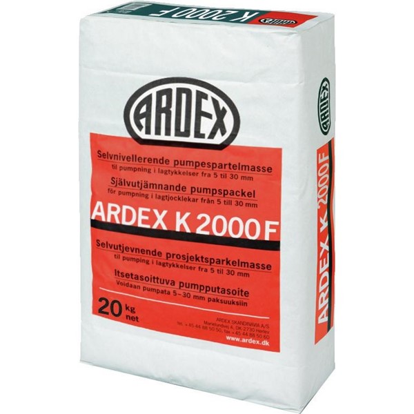 Ardex AVJÄMNINGSMASSA ARDEX K2000 F 20 KG