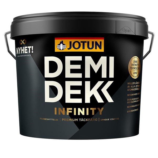 TÄCKFÄRG DEMIDEKK INFINITY GUL BAS 9 L