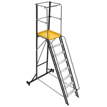 Wibe Ladders PLATTFORM TMR 2,0M 8-STEG