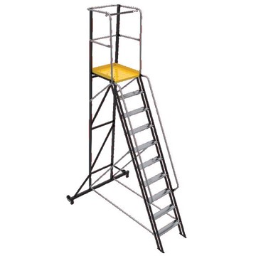 Wibe Ladders PLATTFORM TMR 2,5M 10-STEG