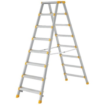 Wibe Ladders TRAPPSTEGE W 55DN 8+8 STEG