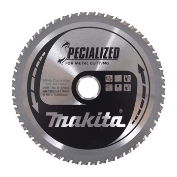 Makita SÅGKLINGA B-47042 MAKITA METALL 52T 150X20X1,4MM