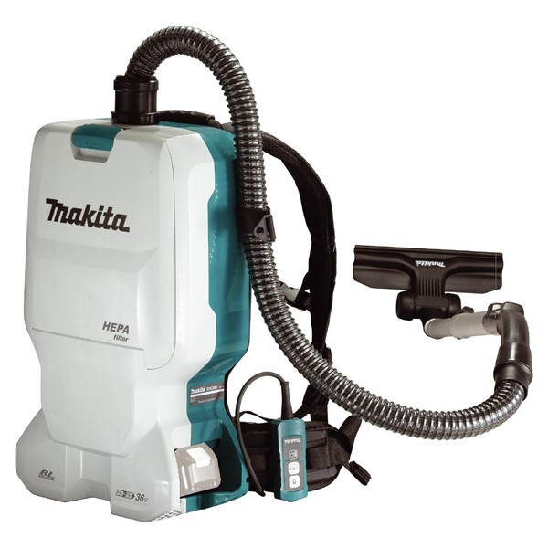 Makita Dammsuagre Ryggburen 18v