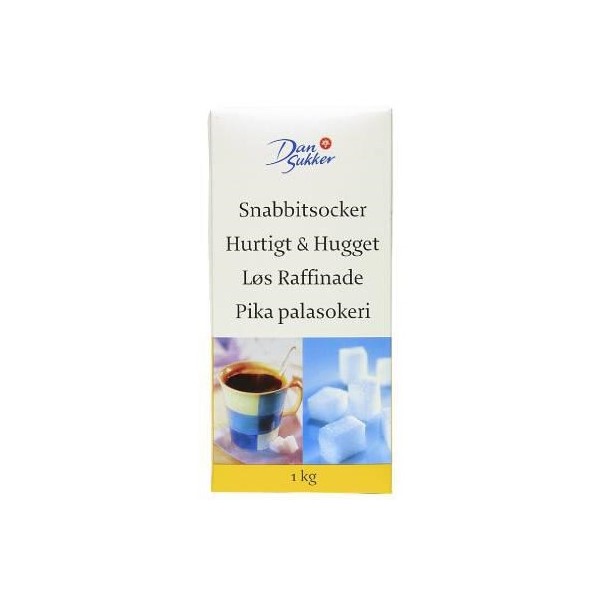 Luna SNABBITSOCKER DANSUKKER 1KG