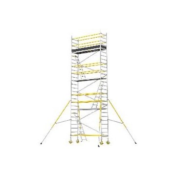 Wibe Ladders RULLSTÄLLNING RT-750XR W.STEPS4,2M