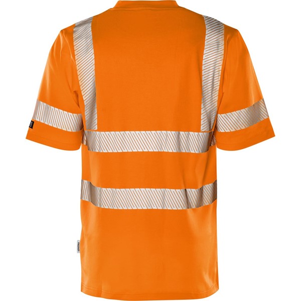 Fristads T-SHIRT VARSEL KL 3 7407 THV VARSELORANGE STL 3XL