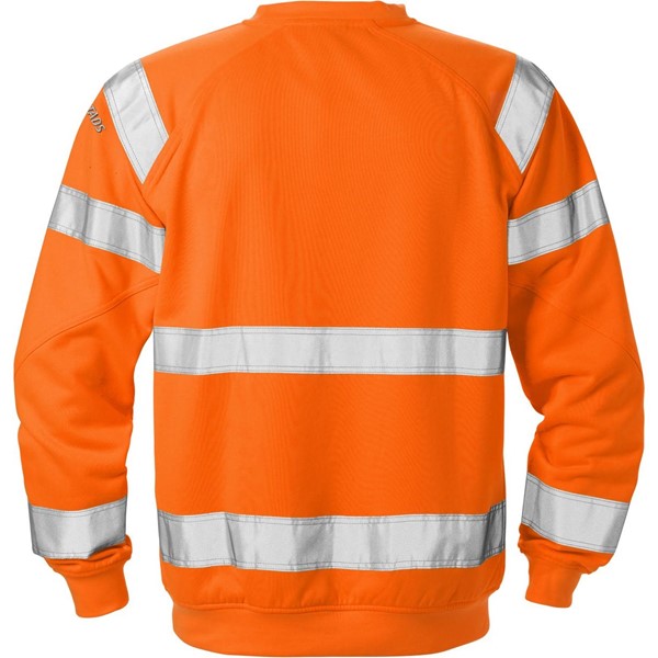 Fristads SWEATSHIRT VARSEL 7446 SHV VARSELORANGE STL S