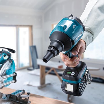 Makita BLÅSPISTOL DAS180Z MAKITA 18V SOLO 0-150M/S 0-29,7KPA