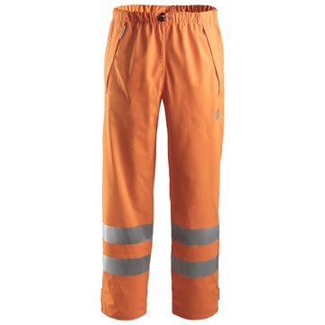 Snickers REGNBYXA PU STRETCH KL 2 VARSELORANGE STL: 2XL