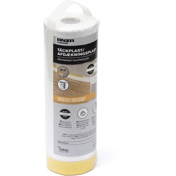 Anza TÄCKPLAST REFILL 33MX55CM INNE&UTE, PLATINUM