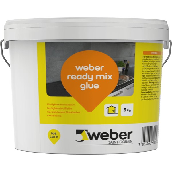 Weber KAKELLIM WEBER READY MIX GLUE 5 KG FÄRDIGBLANDAT