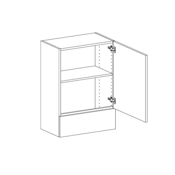 Hagaköket VÄGGSKÅP FLÄKT 60CM HÖJD 85CM