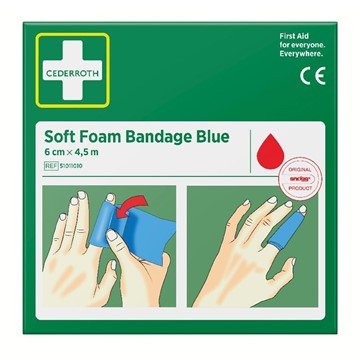 Cederroth SOFT FOAM BANDAGE 6CM X 4,5 M