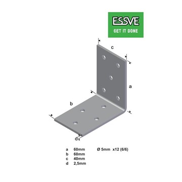 ESSVE SPIKPLÅTSVINKEL