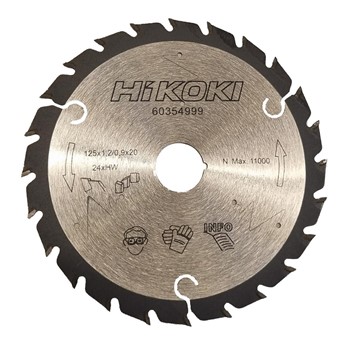 HiKOKI Power Tools SÅGKLINGA 125X1,2 HIKOKI 20MM HÅL, 1,2MM C18DBL