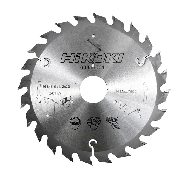 HiKOKI Power Tools SÅGKLINGA 125X1,6 24T 20MM HÅL HIKOKI 20MM HÅL 1,6MM