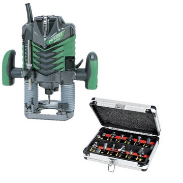 HiKOKI Power Tools HANDÖVERFRÄS PAKET M8V2 HIKOKI M 12 FRÄSBITS HSC2