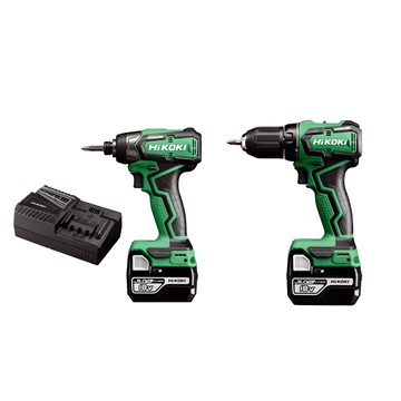 HiKOKI Power Tools COMBO KIT KC18DD 5AH HSC HIKOKI 18V DS18DD/WH18DD