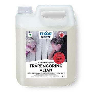 TRÄRENGÖRING WOOD CLEANER 4L STEG 1