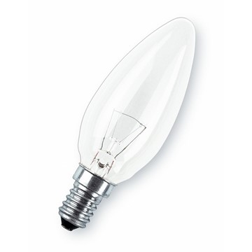 OSRAM GLÖDLAMPA KRON 11W E14 KLAR CL B (59LM) OSRAM