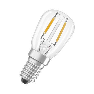 OSRAM LED-LAMPA, PÄRON, T26, STAR, KLAR, OSRAM