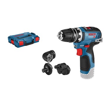 Bosch SKRUVDRAGARE GSR 12V-35 FC SOLO 4XCHUCK