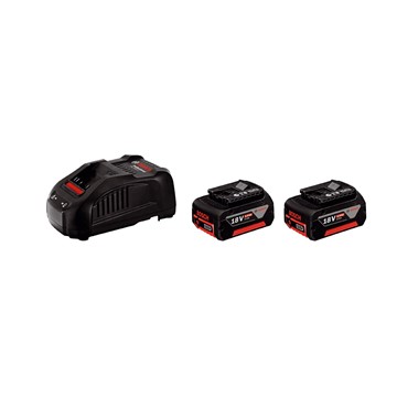 Bosch BATTERISET 18 V-LI 2X5 AH M/LADDARE