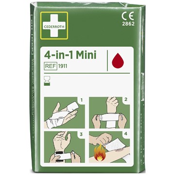 Cederroth BLODSTOPPARE MINI 4-IN-1 1911 CEDERROTH