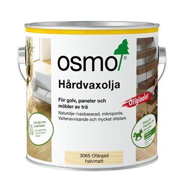 Osmo HÅRDVAXOLJA 3065 OSMO ORIGINALET, HALVMATT 2,5L