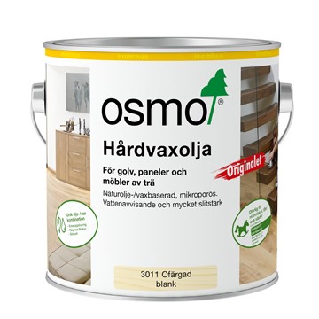 Osmo HÅRDVAXOLJA 3011 OSMO ORIGINALET, BLANK 2,5L