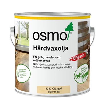 Osmo HÅRDVAXOLJA 3032 OSMO ORIGINALET, SIDENMATT 2,5L