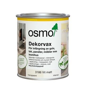 Osmo DEKORVAX INTENSIV 3186 OSMO VIT MATT 0,75L