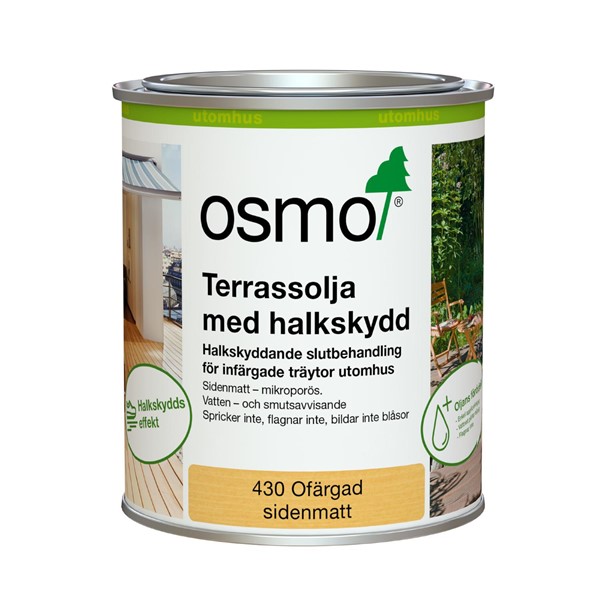 Osmo TERRASSOLJA MED HALKSKYDD 430 OSMO