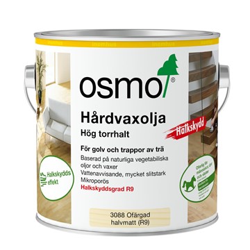 Osmo HÅRDVAXOLJA HALKSKYDD R9 HALVMATT OSMO