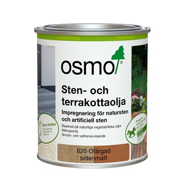 Osmo STEN- OCH TERRAKOTTAOLJA 620 OSMO OFÄRGAD 0,75L