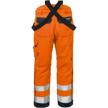 Fristads VINTERBYXA VARSEL 2035 GTT VARSELORANGE/MARIN STL 3XL