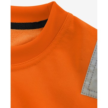 Fristads SWEATSHIRT VARSEL 7446 SHV VARSELORANGE STL L