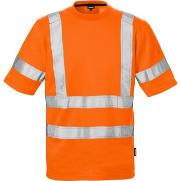 Fristads T-SHIRT VARSEL KL 3 7024 THV VARSELORANGE STL L