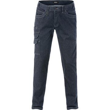 Fristads JEANS STRETCH SERVICE 2501 DCS INDIGOBLÅ STL C154