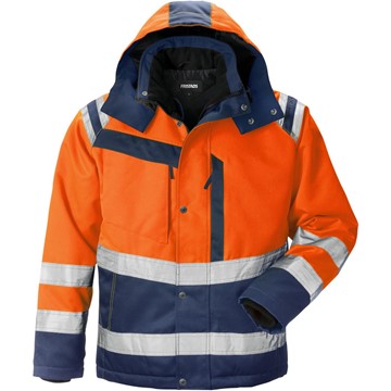 Fristads JACKA VARSEL KL 3 4043 PP VARSELORANGE/MARIN STL 3XL