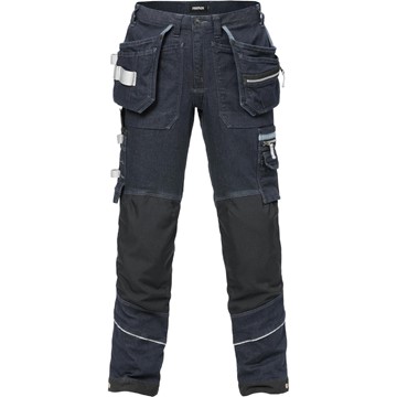 Fristads STRETCHJEANS HANTVERK 2131 DCS INDIGOBLÅ STL D96