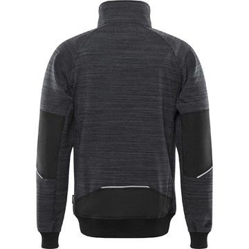 Fristads SWEATSHIRTJACKA 7052 SMP GRÅ/SVART STL XS