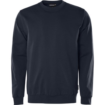 Fristads SWEATSHIRT 7989 GOS GREEN MÖRK MARINBLÅ STL M