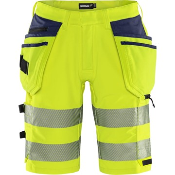 Fristads SHORTS 2646 GSTP GREEN VARSEL VARSELGUL/MARINBLÅ STL C66