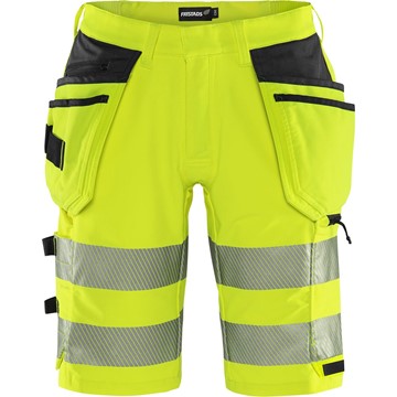 Fristads SHORTS 2646 GSTP GREEN VARSEL VARSELGUL/SVART STL C54