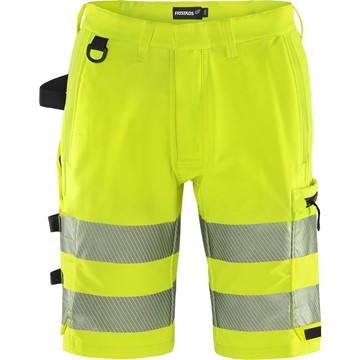 Fristads SHORTS 2648 GSTP GREEN VARSEL VARSELGUL STL C42