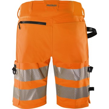 Fristads SHORTS 2648 GSTP GREEN VARSEL VARSELORANGE STL C52