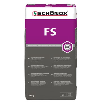 Schönox VÄGGSPACKEL FS SCHÖNOX 20 KG